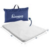 Picture of hiccapop Pack and Play Mattress Pad for (38"x26"x1.5"), Playpen Pad, Playard Mattress for Pack and Play, Pack N Play Mattress Topper with Carry Bag and Washable Cover, 1.5" Thick