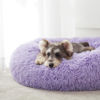 Picture of WESTERN HOME WH Calming Dog Bed & Cat Bed, Anti-Anxiety Donut Dog Cuddler Bed, Warming Cozy Soft Dog Round Bed, Fluffy Faux Fur Plush Dog Cat Cushion Bed for Small Medium Dogs and Cats