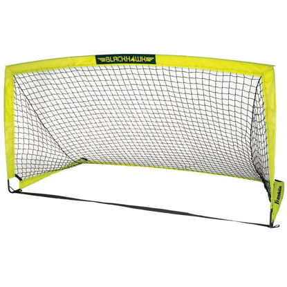 Picture of Franklin Sports Blackhawk Soccer Goal, 9' x 5.5', Optic Yellow