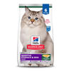 Picture of Hill's Science Diet Sensitive Stomach & Skin, Adult 1-6, Stomach & Skin Sensitivity Support, Dry Cat Food, Pollock & Barley, 6 lb Bag