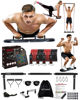 Picture of HOTWAVE 20 in 1 Push Up Board with 16 Gym Accessories.Pushups Bar with Resistance Bands,Portable Home Workout Equipment,Strength Training for Men and Women