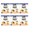 Picture of Three Dog Bakery Lick'n Crunch Sandwich Cookies Premium Dog Treats with No Artificial Flavors, Golden & Peanut Butter Flavor, 13 Ounces (Pack of 6)