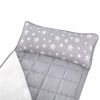 Picture of Toddler Nap Mat 2 Pack, Nap Mat for Kids Preschool, Daycare with Removable Pillow and Fleece Minky Blanket, Lightweight, Soft, Gray and Navy