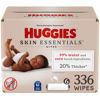 Picture of Huggies Skin Essentials Baby Wipes, Hypoallergenic, 99% Water, 6 Flip Top Packs (336 Wipes Total)