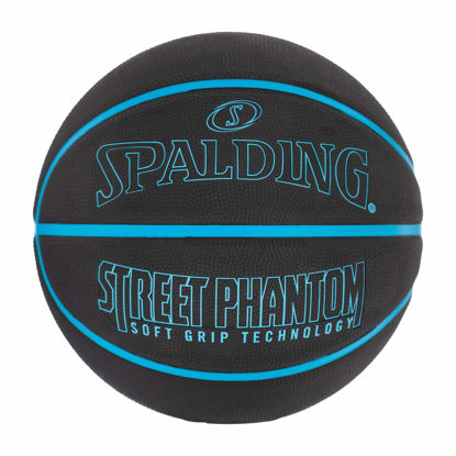 Picture of Spalding Street Phantom Outdoor Basketball Neon Blue 29.5"