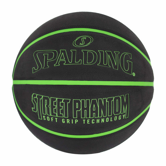 Picture of Spalding Street Phantom Outdoor Basketball Neon Green 29.5"