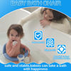 Picture of Trankerloop Baby Bath Seat, Baby Bath Seat for 6 Months & Up, Baby Bathtub Seat with Secure Suction Cups, Non-Slip Infant Bath Seat,Blue