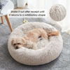 Picture of WESTERN HOME WH Calming Dog & Cat Bed, Anti-Anxiety Donut Cuddler Warming Cozy Soft Round Bed, Fluffy Faux Fur Plush Cushion Bed for Small Medium Dogs and Cats