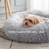 Picture of WESTERN HOME WH Calming Dog & Cat Bed, Anti-Anxiety Donut Cuddler Warming Cozy Soft Round Bed, Fluffy Faux Fur Plush Cushion Bed for Small Medium Dogs and Cats (20"/24"/27"/30")