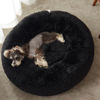 Picture of WESTERN HOME WH Calming Dog Bed & Cat Bed, Anti-Anxiety Donut Dog Cuddler Bed, Warming Cozy Soft Dog Round Bed, Fluffy Faux Fur Plush Dog Cat Cushion Bed for Small Medium Dogs and Cats