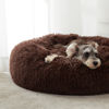 Picture of WESTERN HOME WH Calming Dog Bed & Cat Bed, Anti-Anxiety Donut Dog Cuddler Bed, Warming Cozy Soft Dog Round Bed, Fluffy Faux Fur Plush Dog Cat Cushion Bed for Small Medium Dogs and Cats