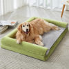 Picture of BFPETHOME Washable Dog Beds for Large Dogs, Orthopedic Dog Bed Large, Big Dog Couch Bed with Removable Washable Cover, Waterproof Lining and Nonskid Bottom, Egg-Crate Foam Pet Sofa Bed for Sleeping