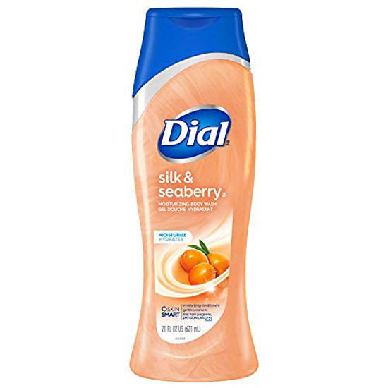 Picture of Dial Body Wash, Pamper & Indulge, Silk & Seaberry, 16 fl oz, Pack of 9