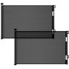 Picture of Cumbor 2 Pack Baby Gate Retractable Gates for Stairs, Mesh Dog Gate for The House, Wide Pet Gate 33" Tall, Extends to 55" Wide, Long Child Safety Gates for Doorways, Hallways, Indoor/Outdoor(Black)