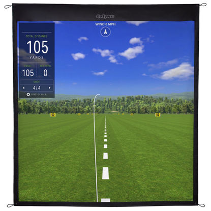 Picture of GoSports Golf Simulator Impact Screen - Choose 7 ft x 7 ft or 10 ft x 7 ft