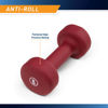 Picture of Marcy Neoprene Dumbbell, Single Piece, 8-lb, Burgundy