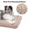 Picture of MidWest Homes for Pets Plush Ombré Swirl Dog & Cat Bed | Mocha 23L x 18W x 1.75H -Inches for Small Breeds, 24-Inch, Model:40624-STB