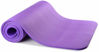 Picture of Signature Fitness All Purpose 1/2-Inch Extra Thick High Density Anti-Tear Exercise Yoga Mat with Carrying Strap, Purple