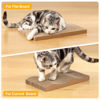 Picture of Poils bebe 5 PCS Cat Scratcher with Box, Reversible Cat Scratchers for Indoor Cats, Cardboard Cat Scratcher with Catnip, 2 Curved and 3 Flat Boards for Scratching Bed