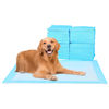 Picture of ScratchMe Super Absorbent Waterproof Dog and Puppy Pet Training Pad, Housebreaking Pet Pad,Blue (17.1"X23.6"（50 Pcs）+ 22"x22"（50 Pcs）)