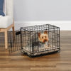 Picture of MidWest Homes for Pets Newly Enhanced Double Door iCrate Dog Crate, Includes Leak-Proof Pan, Floor Protecting Feet, Divider Panel & New Patented Features