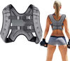 Picture of Prodigen Running Weight Vest for Men Women Kids 8 Lbs, Body Weight Vests for Training Workout, Jogging, Cardio, Walking, Elite Adjustable Weighted Vest Workout Equipment-Gray,8lbs