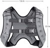 Picture of Prodigen Running Weight Vest for Men Women Kids 8 Lbs, Body Weight Vests for Training Workout, Jogging, Cardio, Walking, Elite Adjustable Weighted Vest Workout Equipment-Gray,8lbs