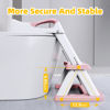 Picture of Toilet Potty Training Seat with Step Stool Ladder,SKYROKU Training Toilet for Kids Boys Girls Toddlers-Comfortable Safe Potty Seat with Anti-Slip Pads Ladder