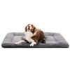 Picture of Dog Beds Crate Pad for Extra Large Dogs Fit Metal Crates,Ultra Soft Bed Washable & Anti-Slip Kennel Cozy Sleeping Mat,Gray 48inch