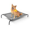 Picture of COOLAROO The Original Cooling Elevated Dog Bed, Indoor and Outdoor, Large, Grey