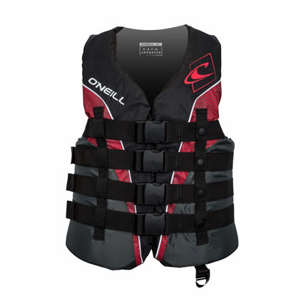 Picture of O'Neill Men's Superlite USCG Life Vest,Black/Graphite/Red:White,L