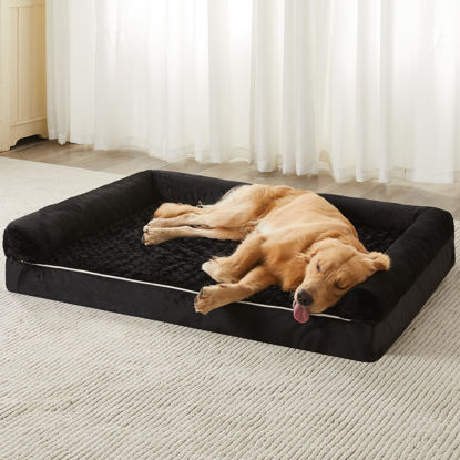 Picture of BFPETHOME Dog Beds for Large Dogs, Orthopedic Dog Bed for Medium Large Dogs,Big Waterproof Couch Dog Pet Bed with Removable Washable Cover