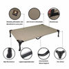 Picture of Veehoo Cooling Elevated Dog Bed, Portable Raised Pet Cot with Washable & Breathable Mesh, No-Slip Feet Durable Dog Cots Bed for Indoor & Outdoor Use, X Large, CWC1803-XL