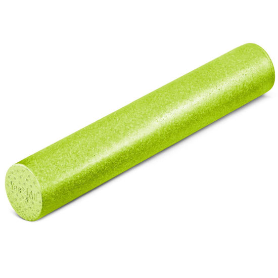 Picture of Yes4All High Density Foam Roller for Back, Variety of Sizes & Colors for Yoga, Pilates - Lime - 36 Inches