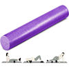 Picture of Yes4All High Density Foam Roller for Back, Variety of Sizes & Colors for Yoga, Pilates - Purple - 36 inch