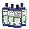 Picture of Dr Teal's Foaming Bath with Pure Epsom Salt, Relax & Relief with Eucalyptus & Spearmint, 34 fl oz (Pack of 4) (Packaging May Vary)