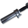 Picture of CAP Barbell Olympic Solid 20" Dumbbell Handle with rubber grips, Chrome (OBIS-20MBR)