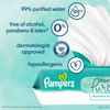 Picture of Pampers Aqua Pure Sensitive Baby Wipes, 99% Water, Hypoallergenic, Unscented Baby Wipes, 448 Baby Wipes Total (8 Flip-Top Packs)