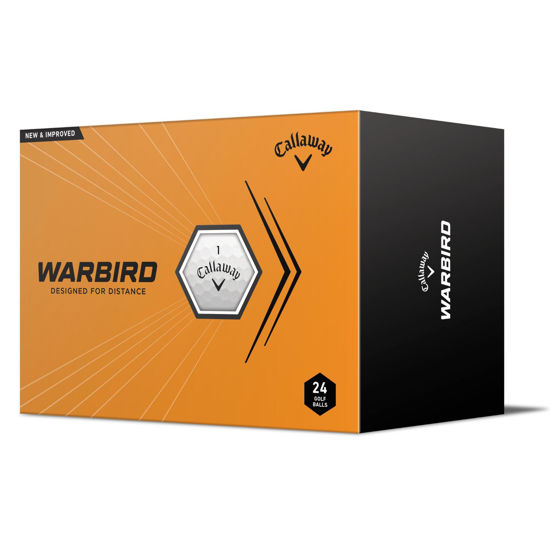 Picture of Callaway Golf Warbird Golf Balls (2023 Version, White, 24 Ball Pack)