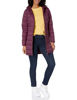 Picture of Amazon Essentials Women's Lightweight Water-Resistant Hooded Puffer Coat (Available in Plus Size), Burgundy, X-Large