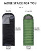 Picture of Sleeping Bags for Adults Cold Weather - 20 Degree Big&Tall Size Backpacking Lightweight Waterproof for Girls Boys Mens Teen Women for Camping Hiking Outdoor Travel Hunting with Compression Bags(Black)