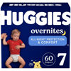 Picture of Huggies Size 7 Overnites Baby Diapers: Overnight Diapers, Size 7 (41+ lbs), 60 Ct