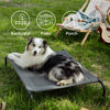 Picture of Bedsure XL Elevated Cooling Dog Bed Cot, Raised Pet Beds with No-Slip Feet, Stable Frame & Durable Supportive Teslin Recyclable Mesh, Breathable, Indoor and Outdoor, Multi Size Breathable Mesh