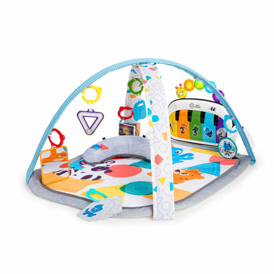 Picture of Baby Einstein 4-in-1 Kickin' Tunes Music and Language Play Gym and Piano Tummy Time Activity Mat