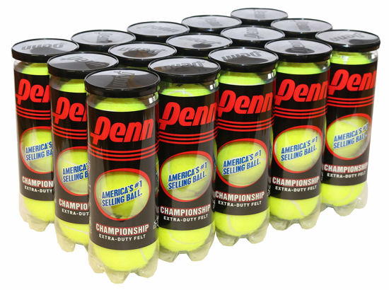 Picture of Penn Championship - Extra Duty Felt Pressurized Tennis Balls - 15 Cans, 45 Balls