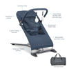 Picture of Baby Delight Alpine Deluxe Portable Bouncer, Infant, 0 - 6 Months, Quilted Indigo