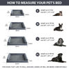 Picture of BFPETHOME Dog Beds for Large Dogs, Orthopedic Dog Bed for Medium Large Dogs,Big Waterproof Couch Dog Pet Bed with Removable Washable Cover