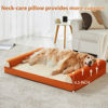 Picture of BFPETHOME Washable Dog Beds for Extra Large Dogs, Orthopedic Dog Bed Extra Large, Big Dog Couch Bed with Removable Washable Cover, Waterproof Lining and Nonskid Bottom, Egg-Crate Foam Pet Sofa Bed