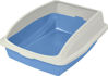 Picture of Van Ness Pets Large High Sided Cat Litter Box with Frame, Blue, CP4