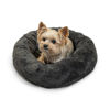 Picture of Best Friends by Sheri The Original Calming Donut Cat and Dog Bed in Lux Fur Mink, Extra Small 18"